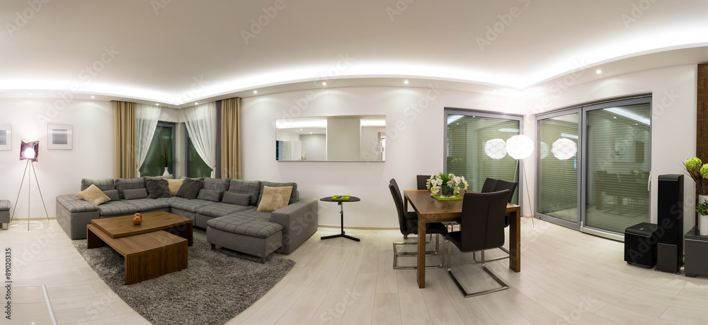 Spacious modern lounge Spacious modern lounge