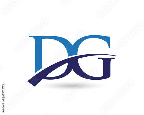 DG Logo Letter Swoosh