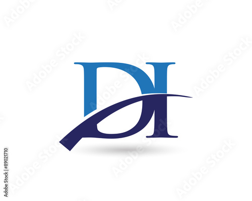 DI Logo Letter Swoosh