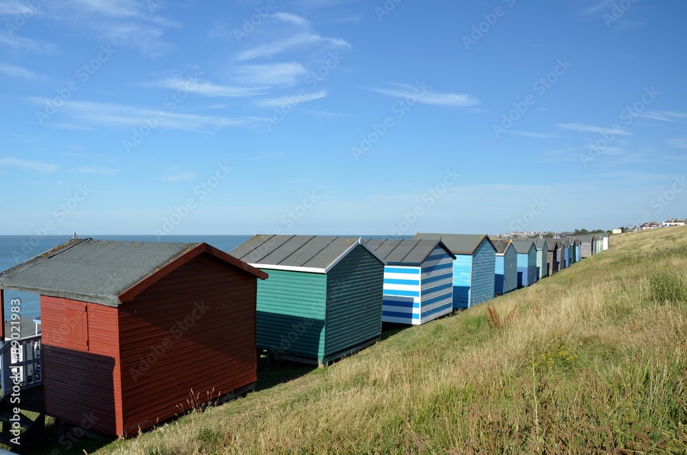 Fototapeta premium Coastal Beach Hut's