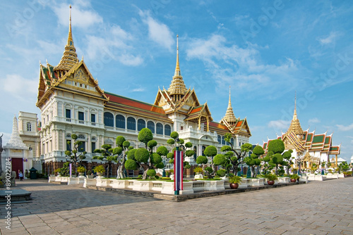 Photography Royal grand palace in Bangkok, Asia Thailand
