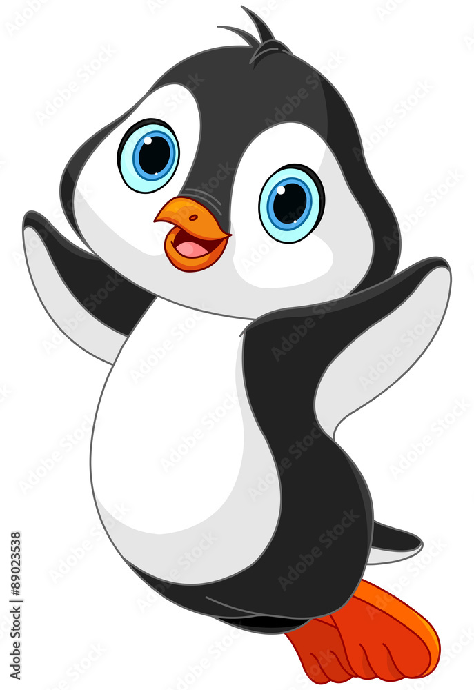 Obraz premium Penguin