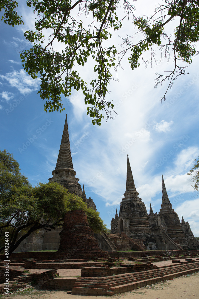 Ancient Temple In Ayutthaya