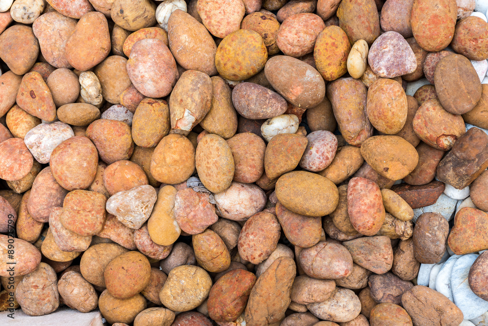 Sea stones background orange Sea stones background orange