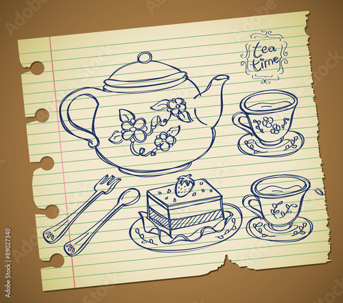 tea time doodle