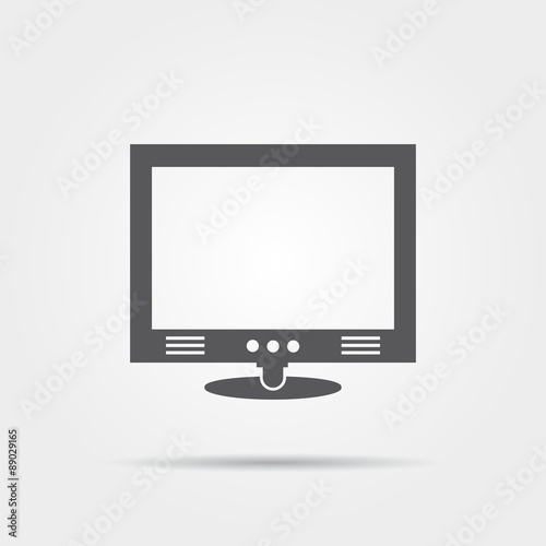 Desktop computer icon