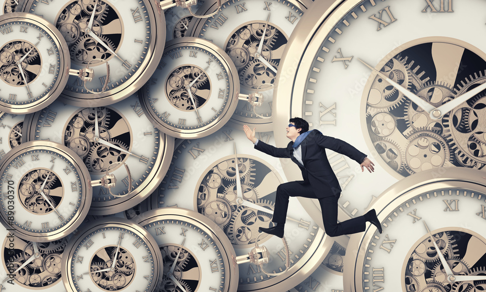 Fototapeta premium It's high time to do business