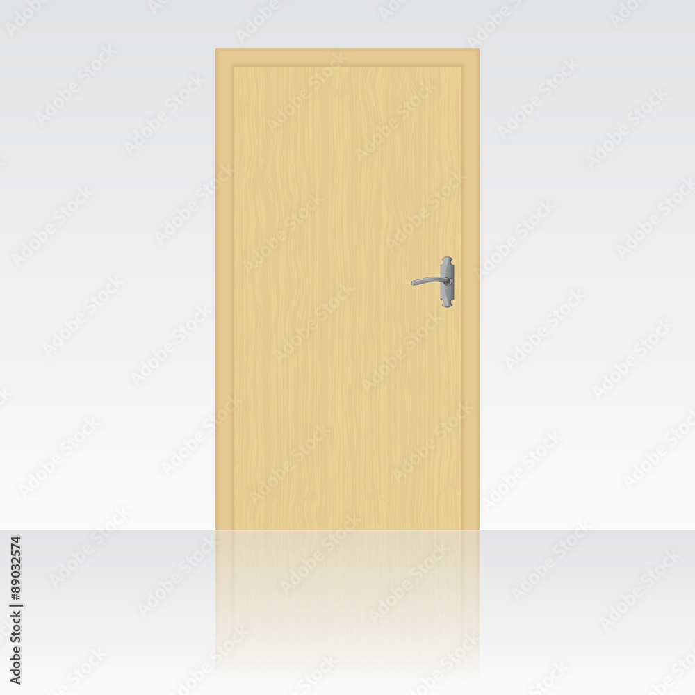 Obraz premium Wooden door