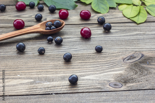 berries on the table