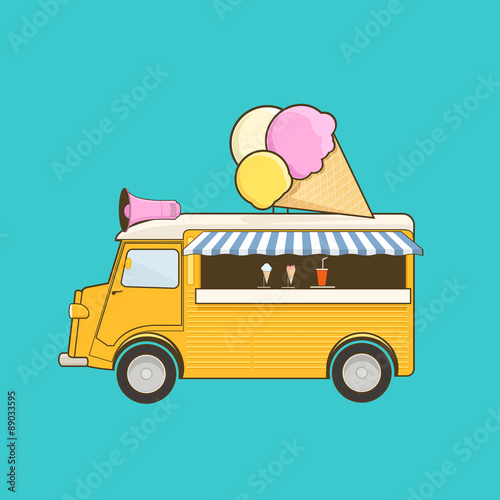 Ice cream truck