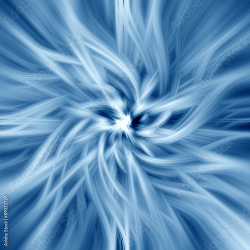 Abstract dynamic blue background
