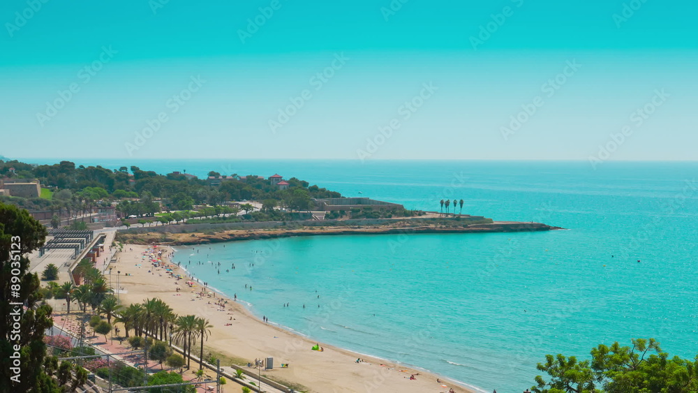 Tarragona beach