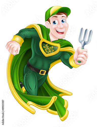 Gardener Superhero
