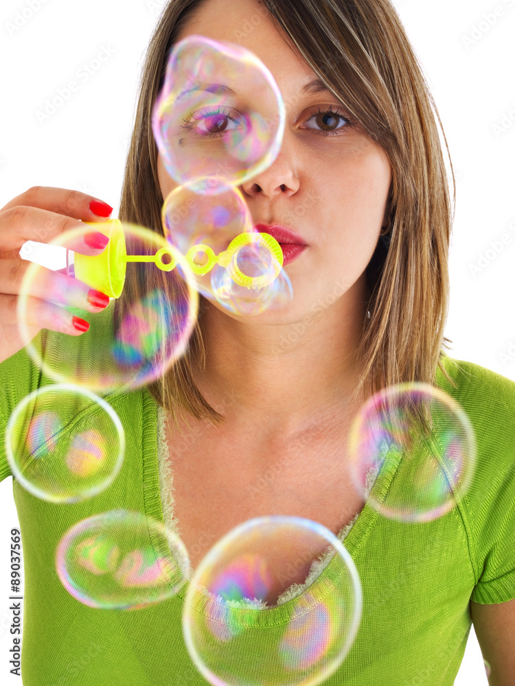 Blowing bubbles