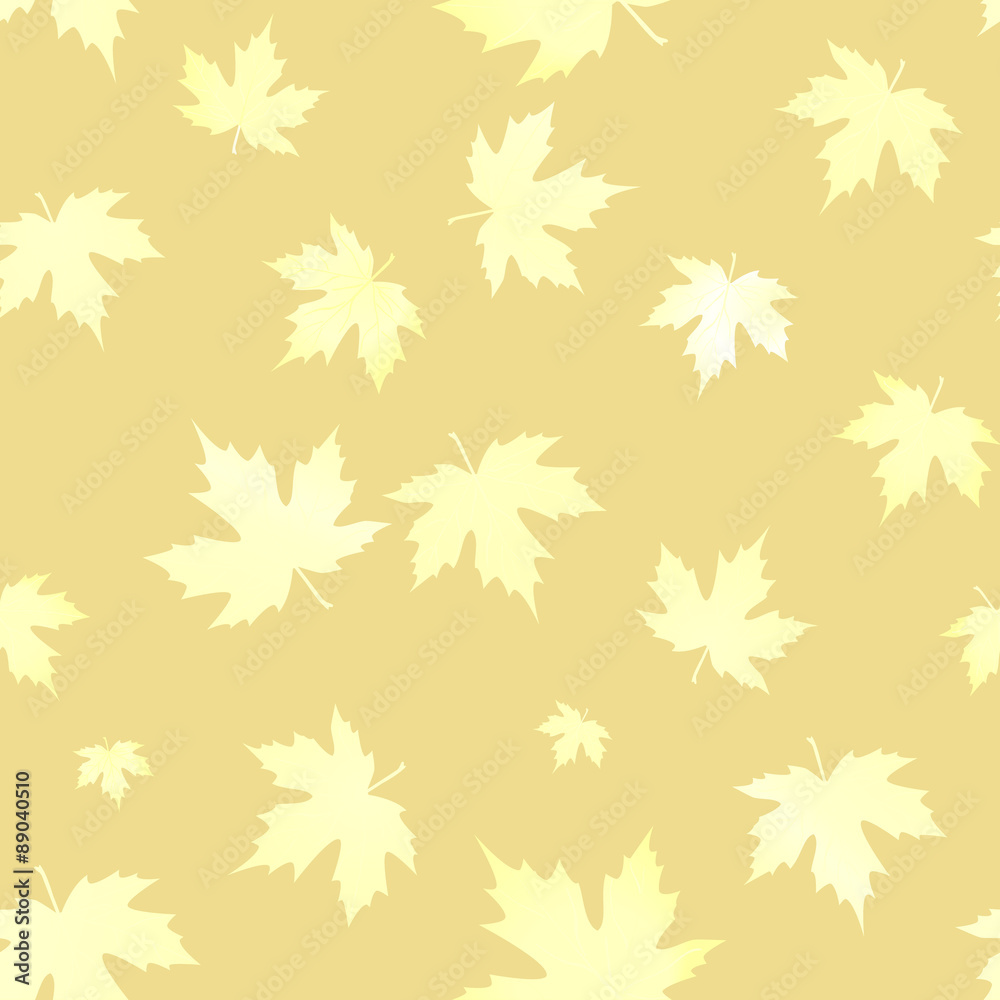 yellow pattern background maple leaf yellow pattern background maple leaf