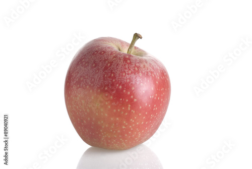 Una manzana roja