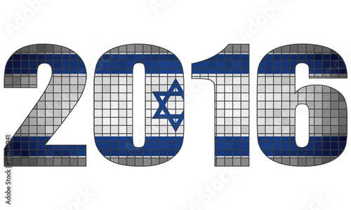 2016 Israel flag