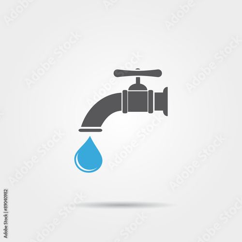 Water tap icon