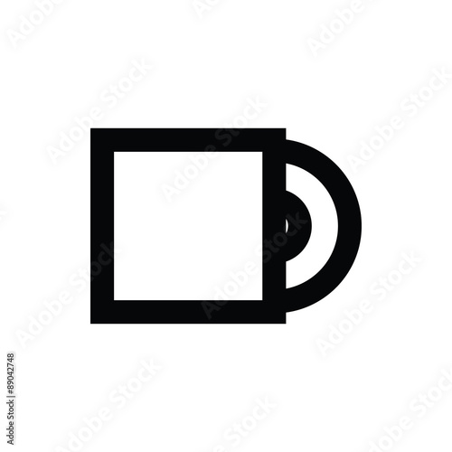 Cd Rom Vector Icon

