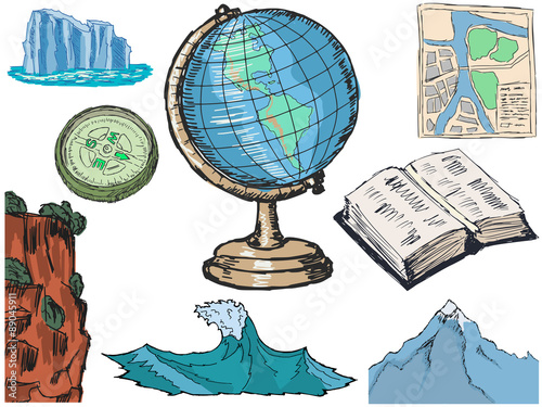 geography related objects