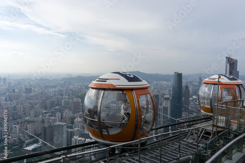 Canton tower ferris wheel