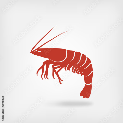 shrimp seafood logo