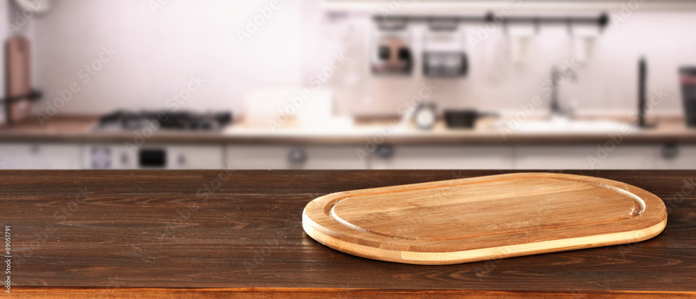 desk space in kitchen room 