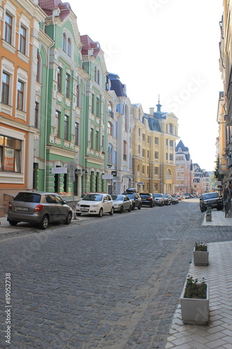 Vozdvizhenka - elite district in Kiev © olyasolodenko