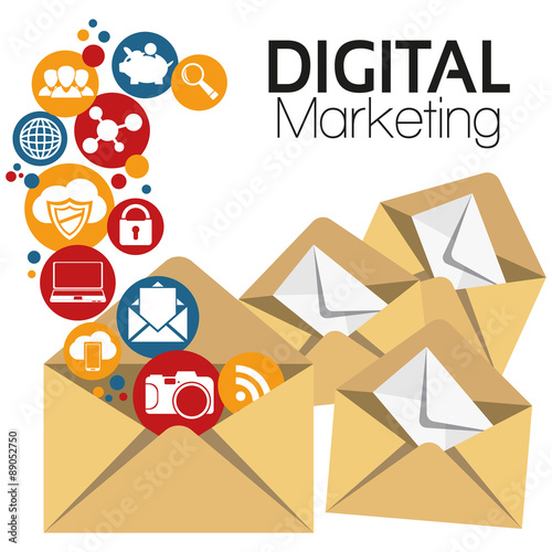 Illustration Graphic Vector Digital Marketing