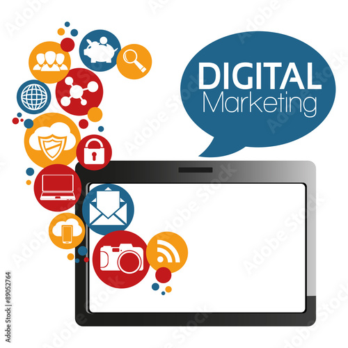 Illustration Graphic Vector Digital Marketing