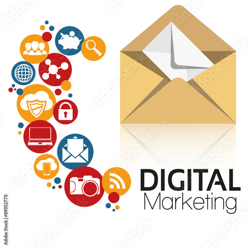 Illustration Graphic Vector Digital Marketing