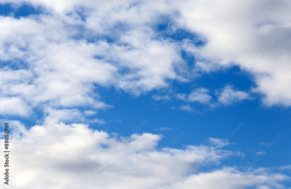 fantastic blue sky with white clouds in spring in high mountains fantastic blue sky with white clouds in spring in high mountains