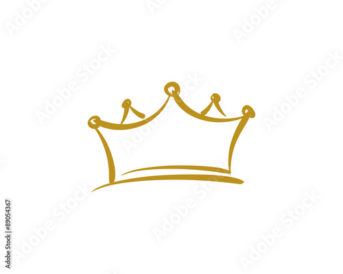 Abstract Crown Logo Icon