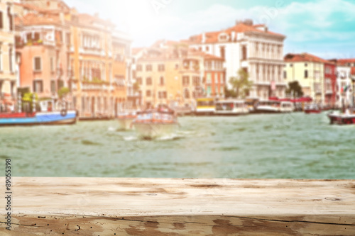 background of venice and sun light  © magdal3na