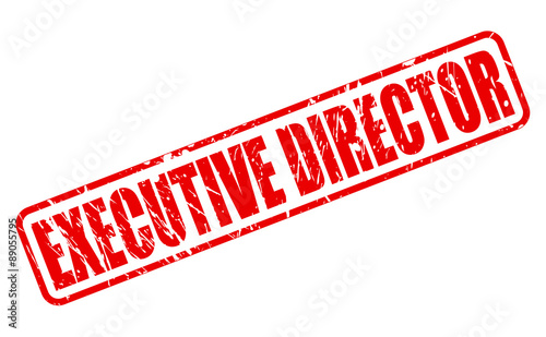 EXECUTIVE DIRECTOR red stamp text