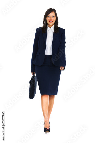 Businesswoman walking