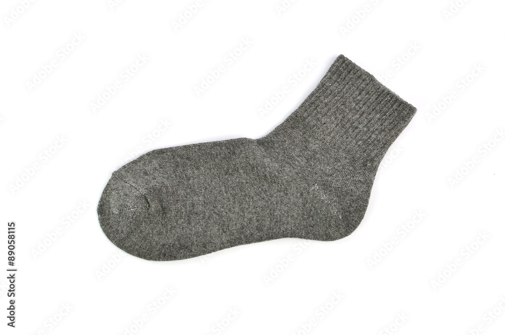 sock isolated on a white background sock isolated on a white background