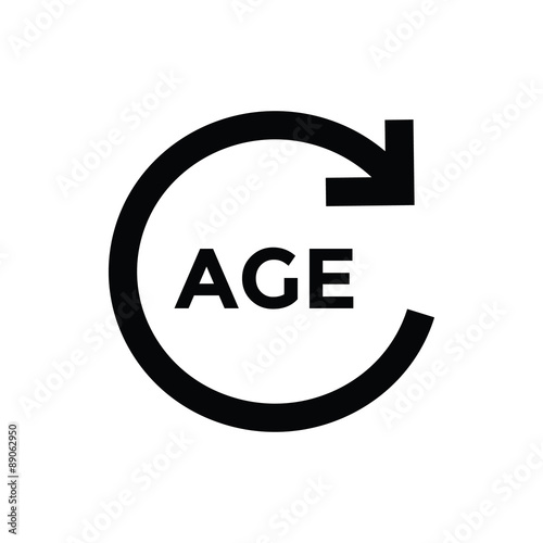 Age Vector Icon
 photo