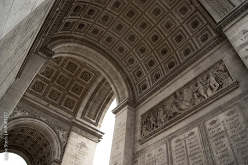 Techo del Arco del Triunfo en París © gustavomorejon