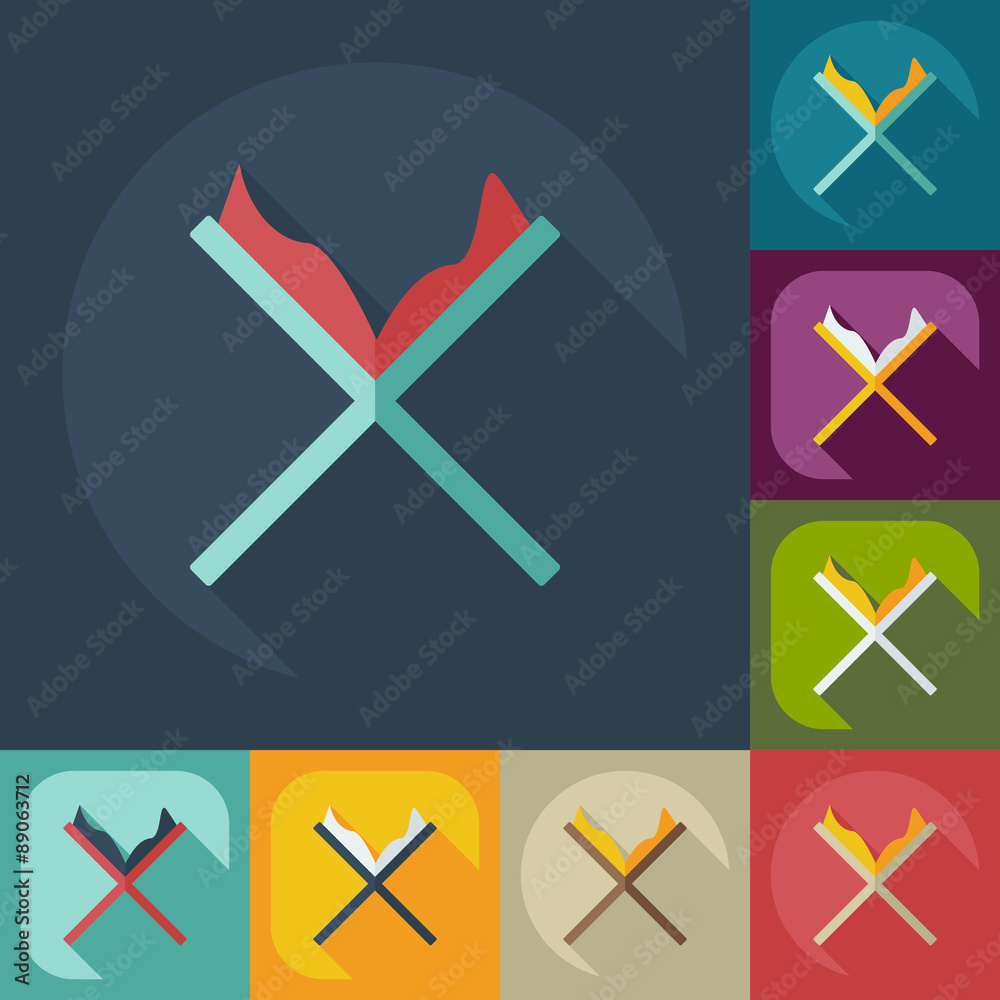 Flat modern design with shadow icons Curran Flat modern design with shadow icons Curran