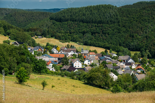 View Of Small Picturesque Village In Germany © Grigory Bruev