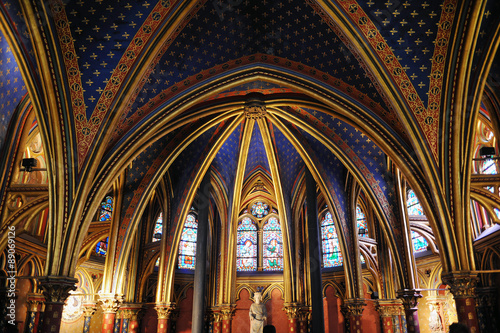 Sainte Chapelle in Paris, France