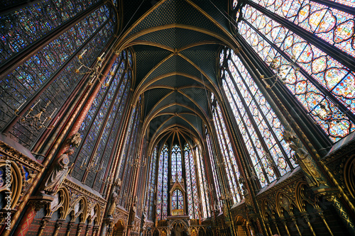 Sainte Chapelle in Paris, France photo