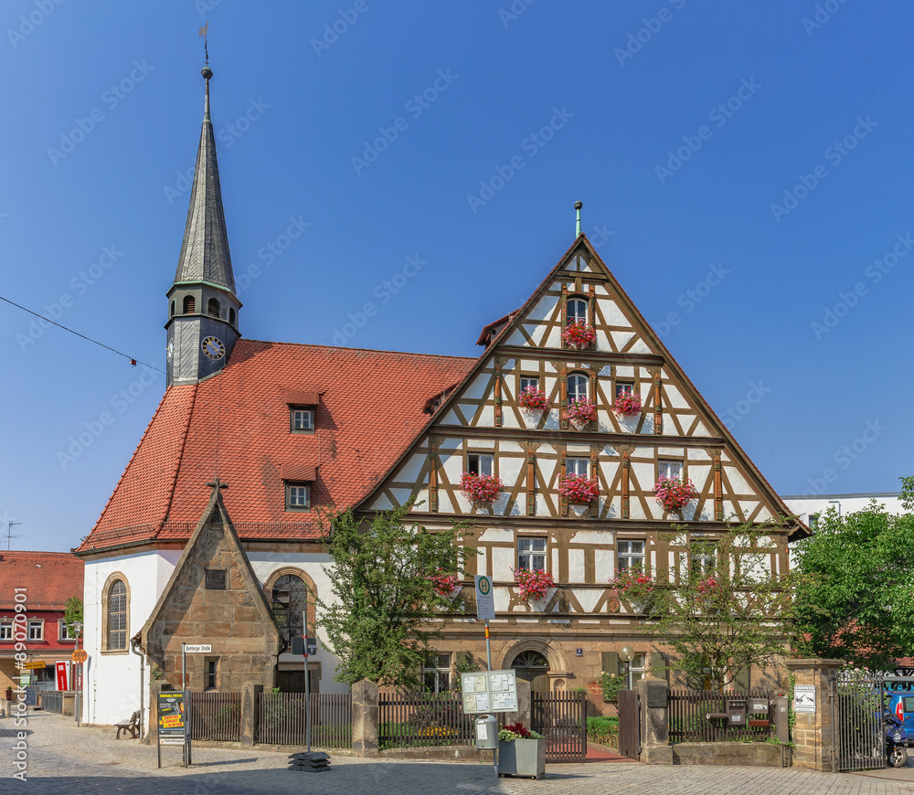 Obraz premium Forchheim City in Franconia, Germany / Lovely outdoor travel pictures from public places of this picturesque bavarian town