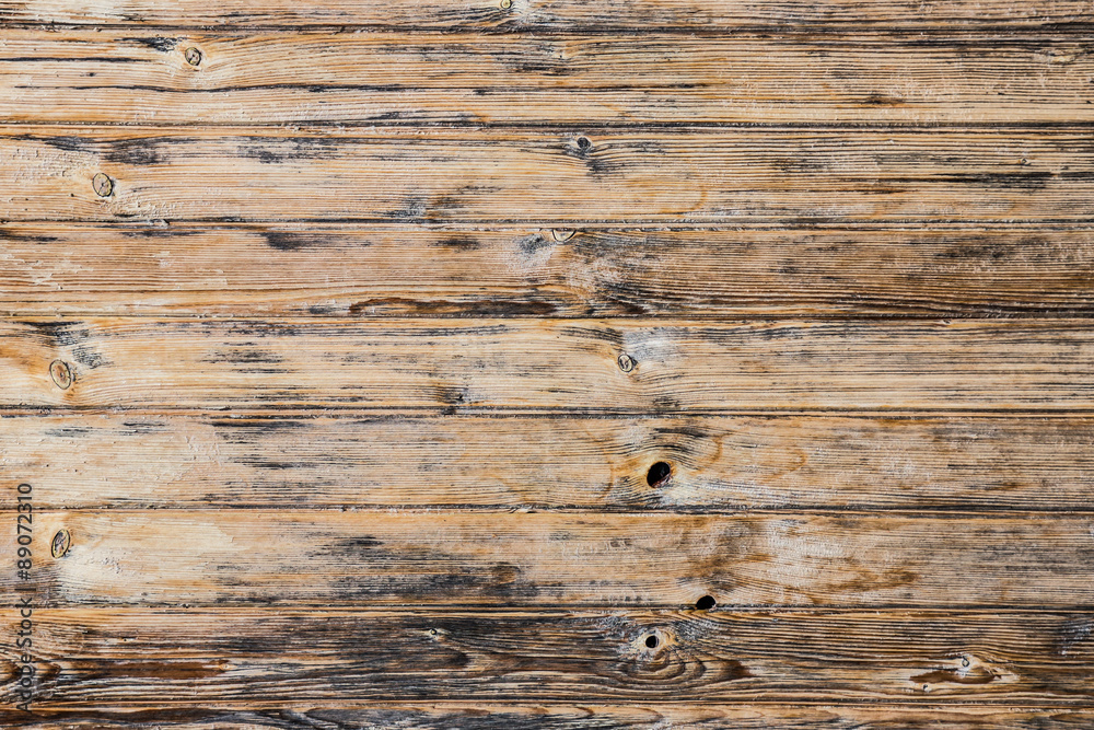Naklejka premium Grunge starych wyblakły powierzchni drewna