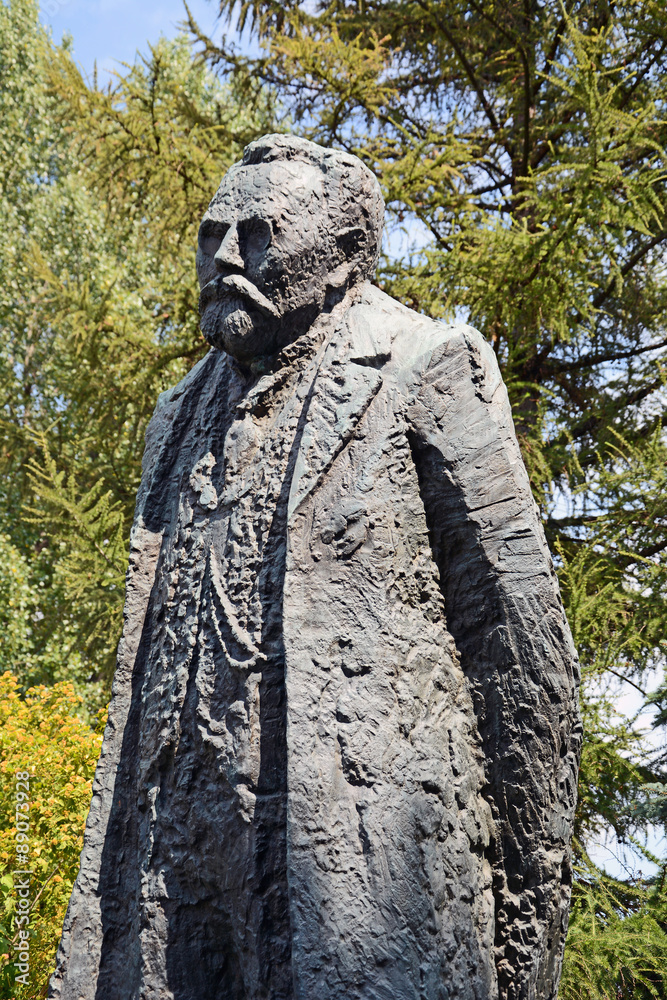Fototapeta premium Bolesław Prus Denkmal, Warschau