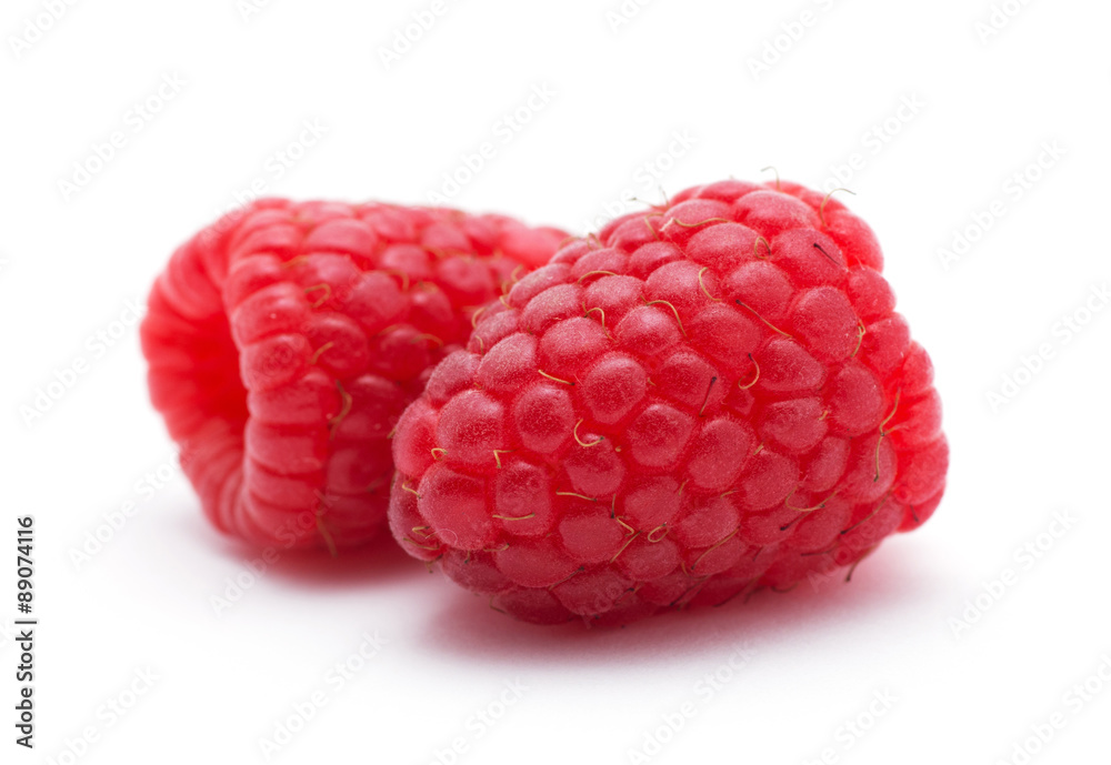 raspberry isolated on white background raspberry isolated on white background