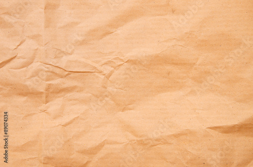 Crumpled paper for background usage