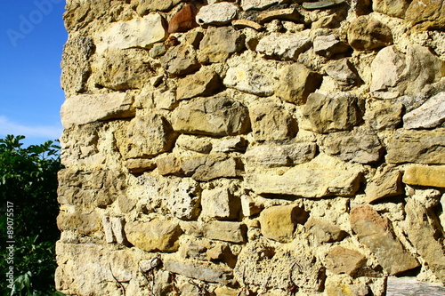 Obraz na plátně mur de maison en pierres apparentes