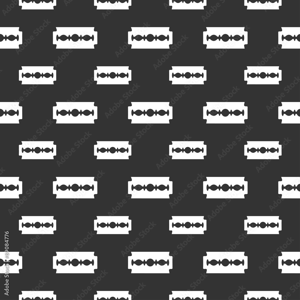 seamless pattern with razor blade seamless pattern with razor blade